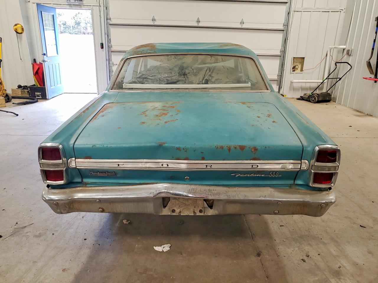 1967 Ford Fairlane Blue vin: 7H34C223089