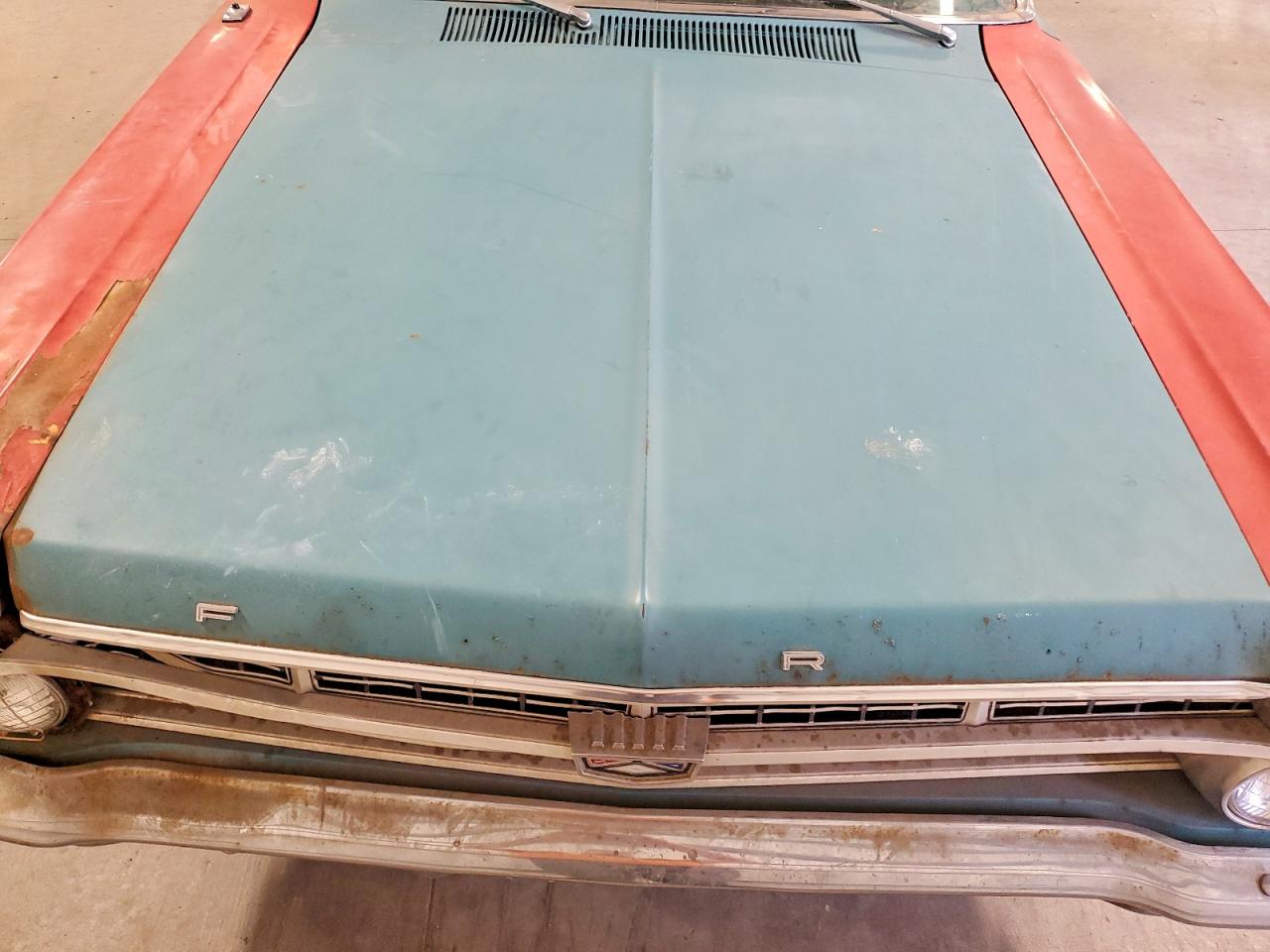 1967 Ford Fairlane Blue vin: 7H34C223089