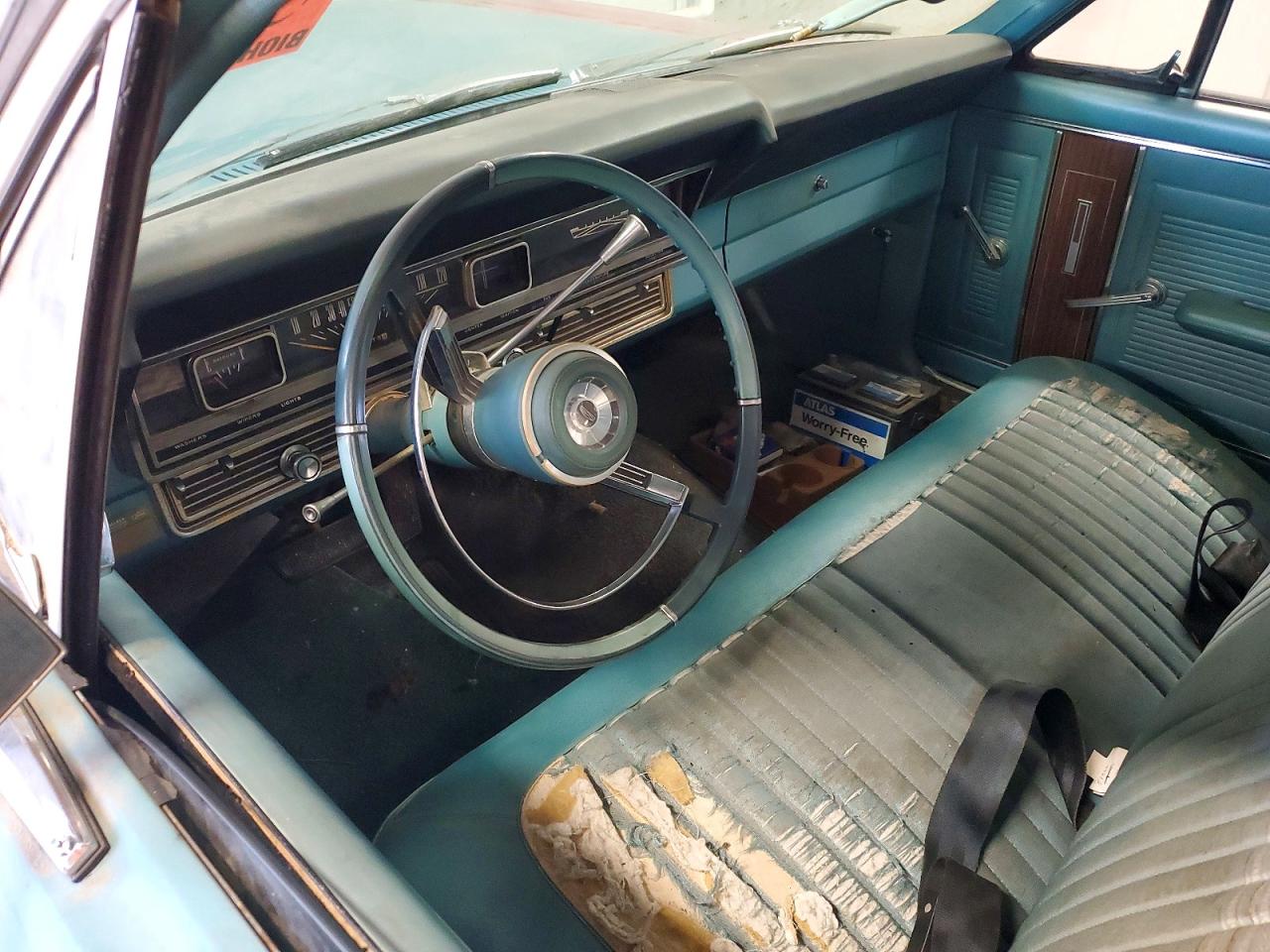 1967 Ford Fairlane Blue vin: 7H34C223089