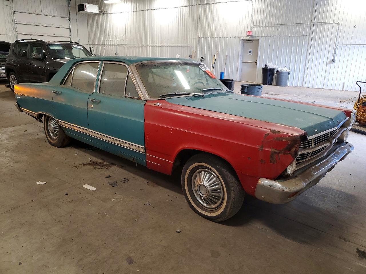 1967 Ford Fairlane Blue vin: 7H34C223089