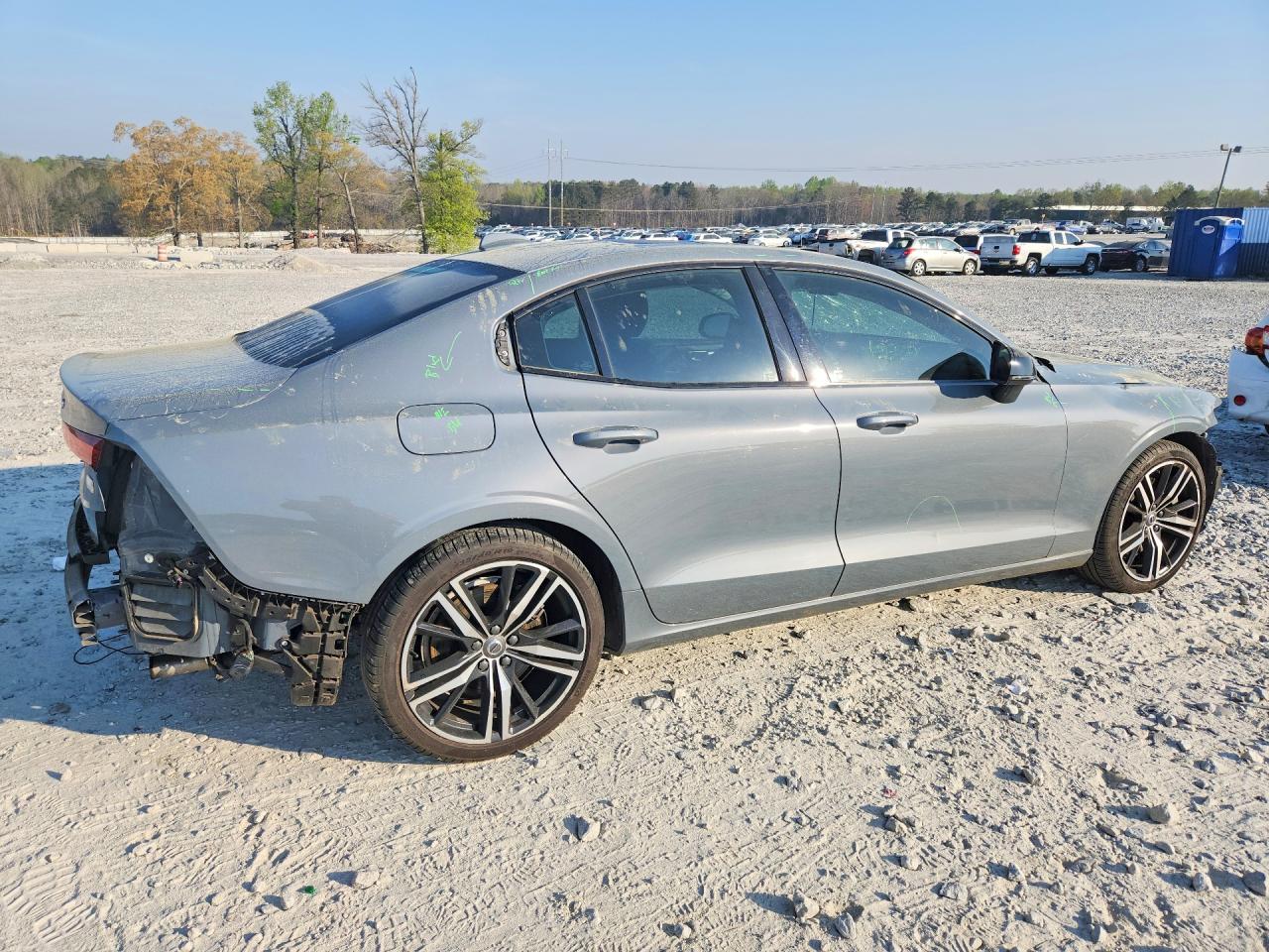 2022 Volvo S60 T8 Recharge R-design Expressio Gray vin: 7JRBR0FZ9NG162875