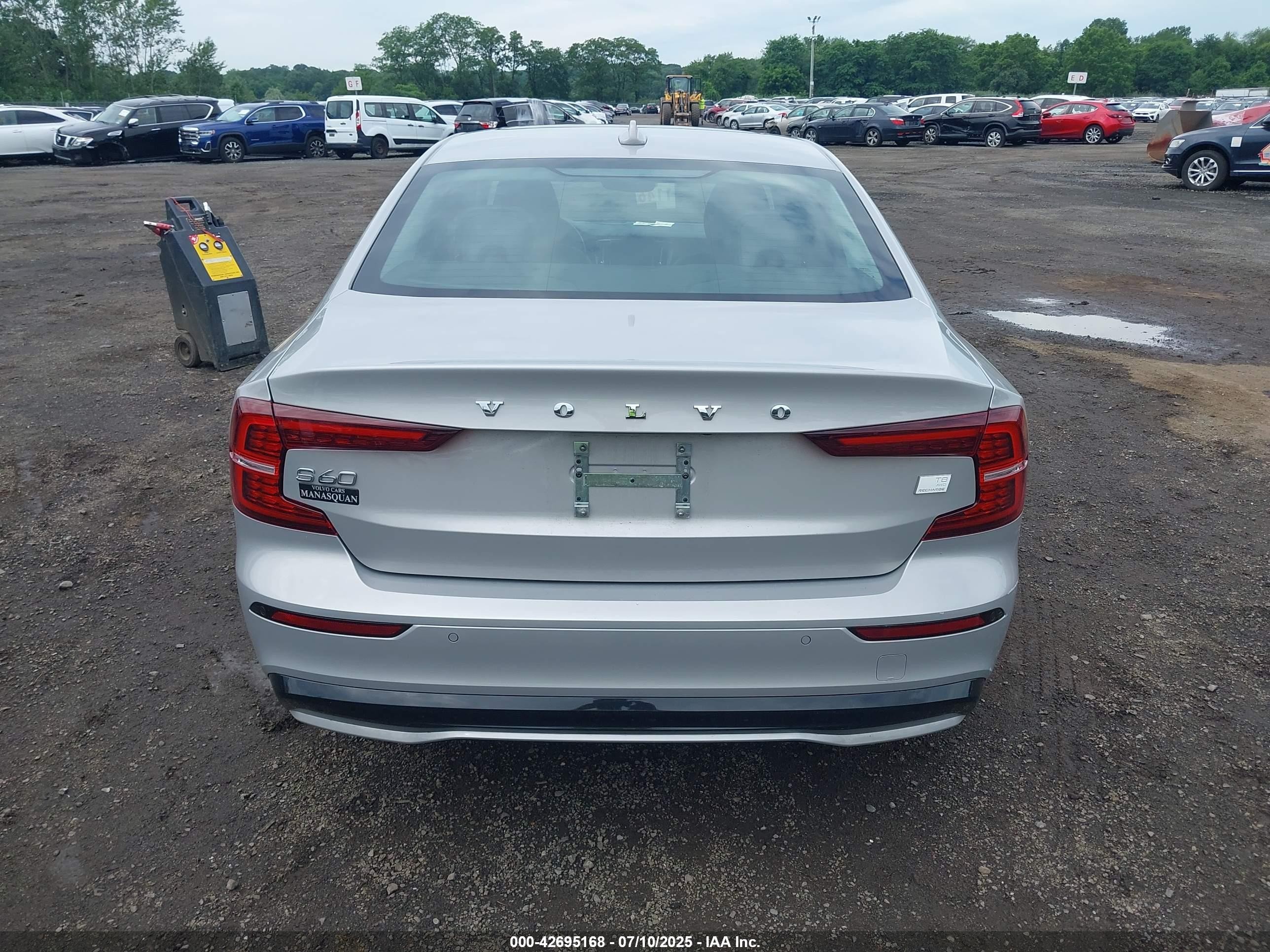 2024 Volvo S60 Recharge Plug-in Hybrid T8 Plus Dark Theme Gray vin: 7JRH60FL9RG311094