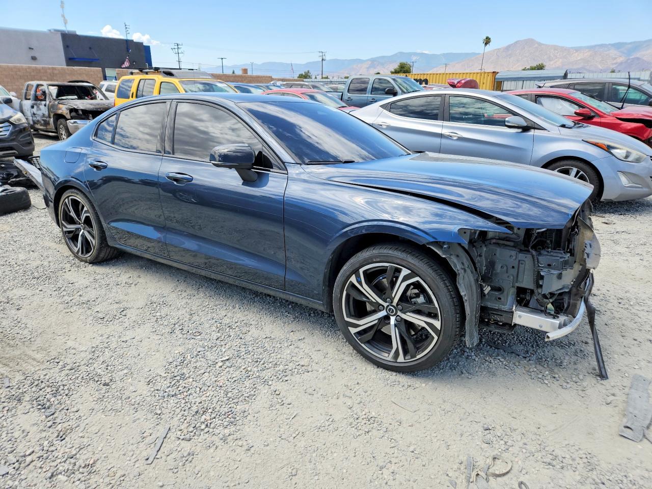 2024 Volvo S60 Plus Blue vin: 7JRL12FL4RG285637