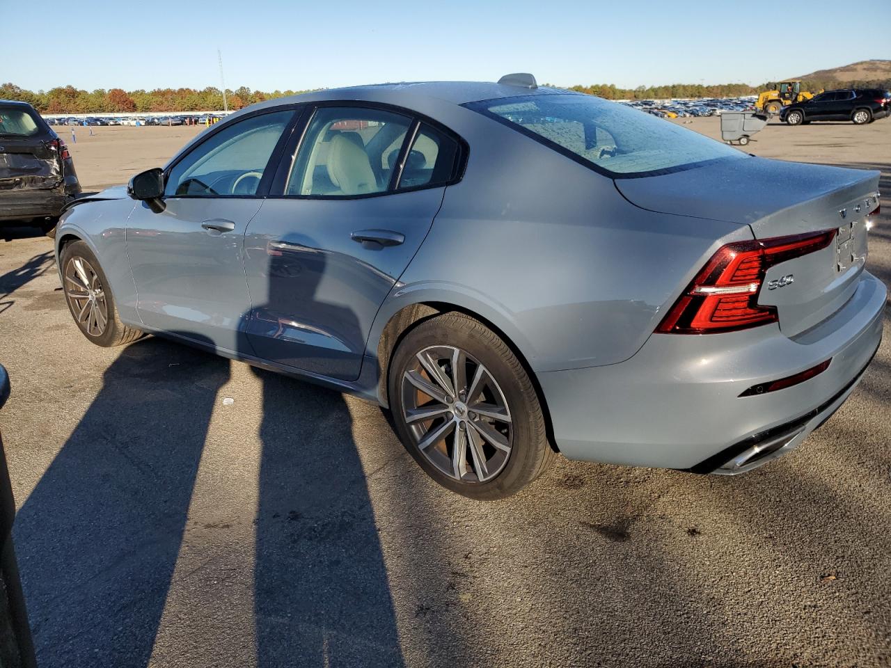 2022 Volvo S60 B5 Momentum Silver vin: 7JRL12FZ3NG179288