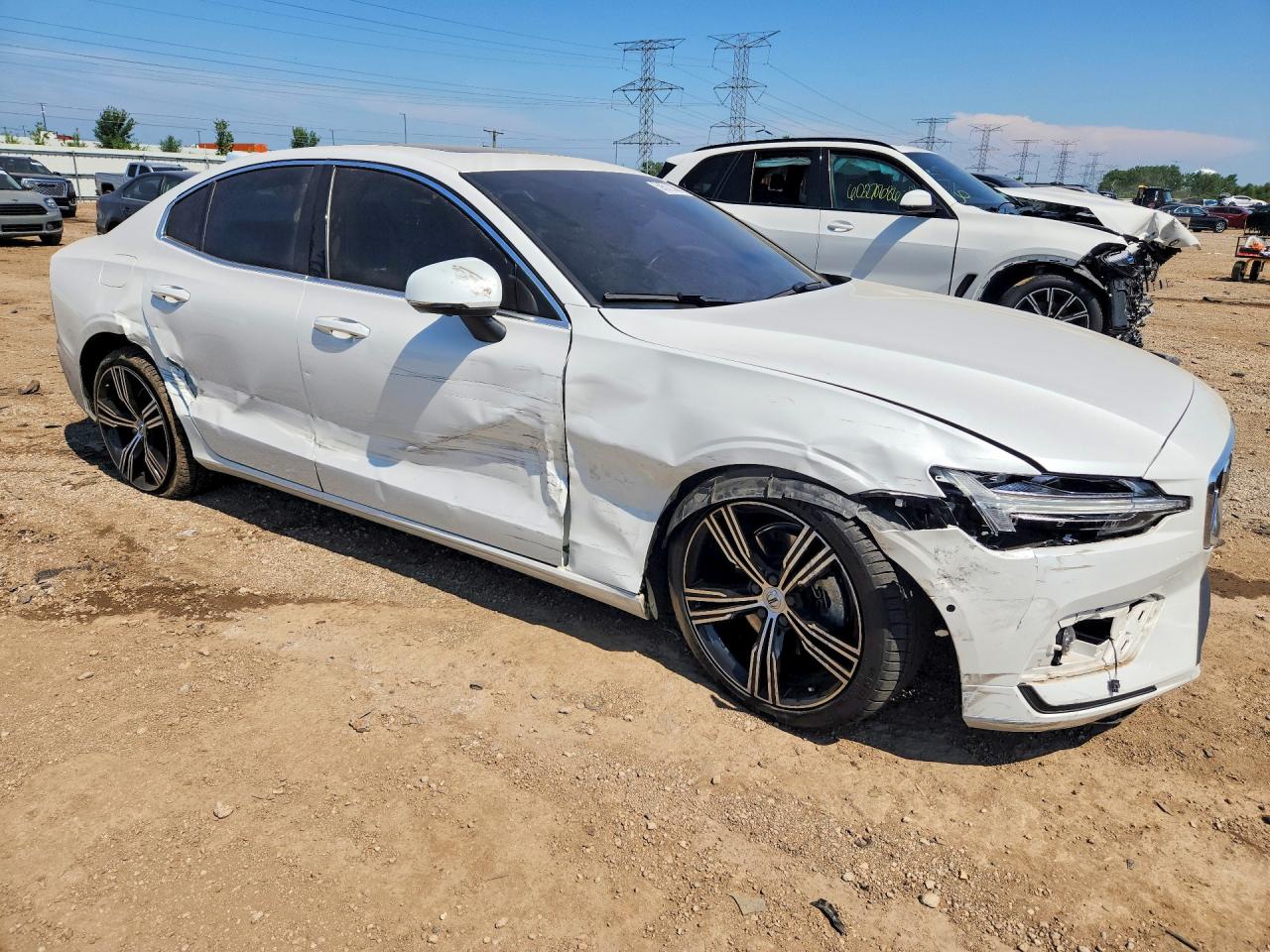 2022 Volvo S60 B5 Inscription White vin: 7JRL12TL3NG162152