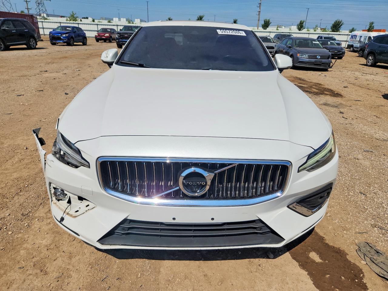 2022 Volvo S60 B5 Inscription White vin: 7JRL12TL3NG162152
