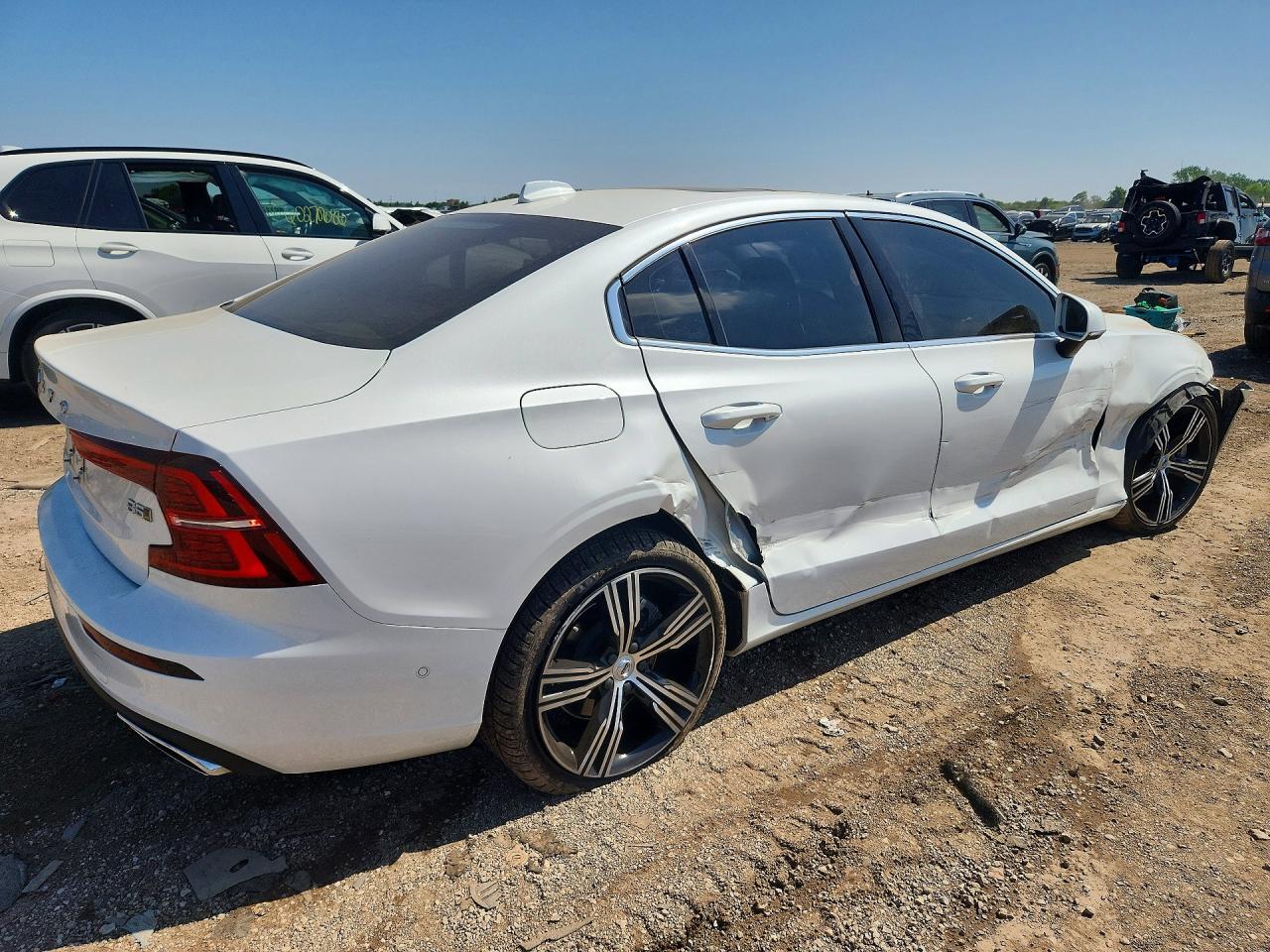 2022 Volvo S60 B5 Inscription White vin: 7JRL12TL3NG162152