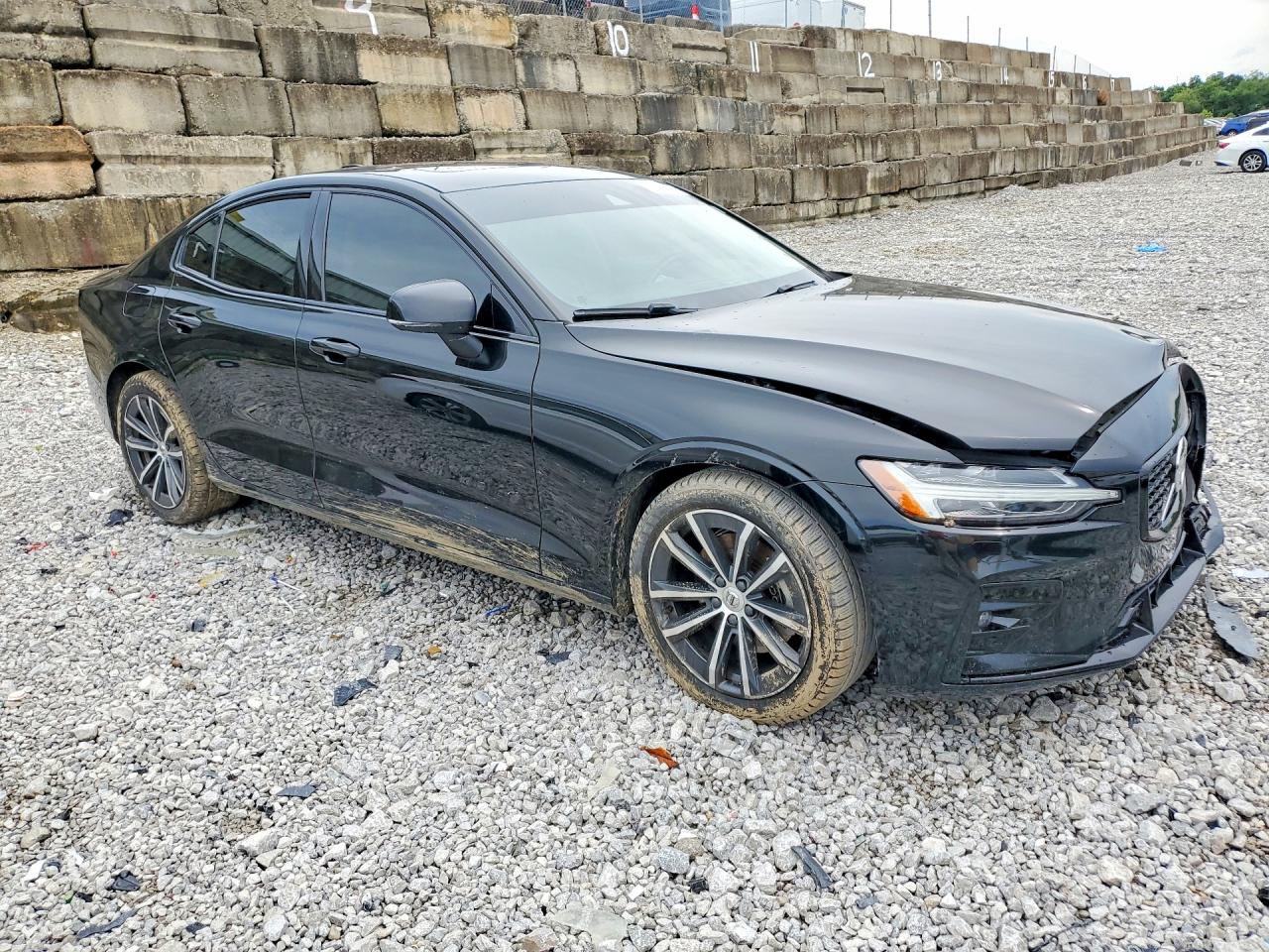 2022 Volvo S60 B5 Momentum Black vin: 7JRL12TZ7NG177712