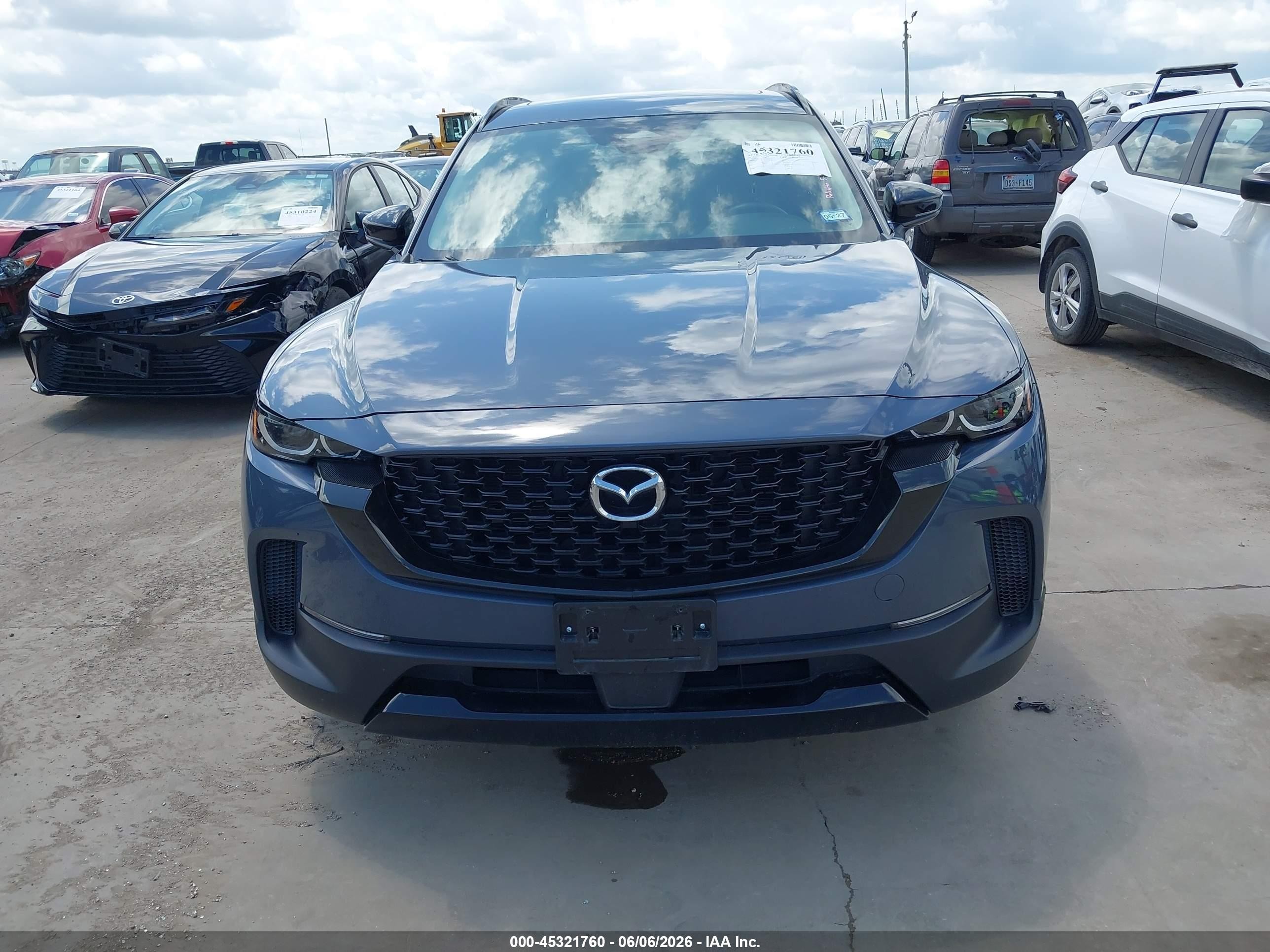 2025 Mazda Cx-50 Hybrid Premium Package Blue vin: 7MMVAADW0SN132723