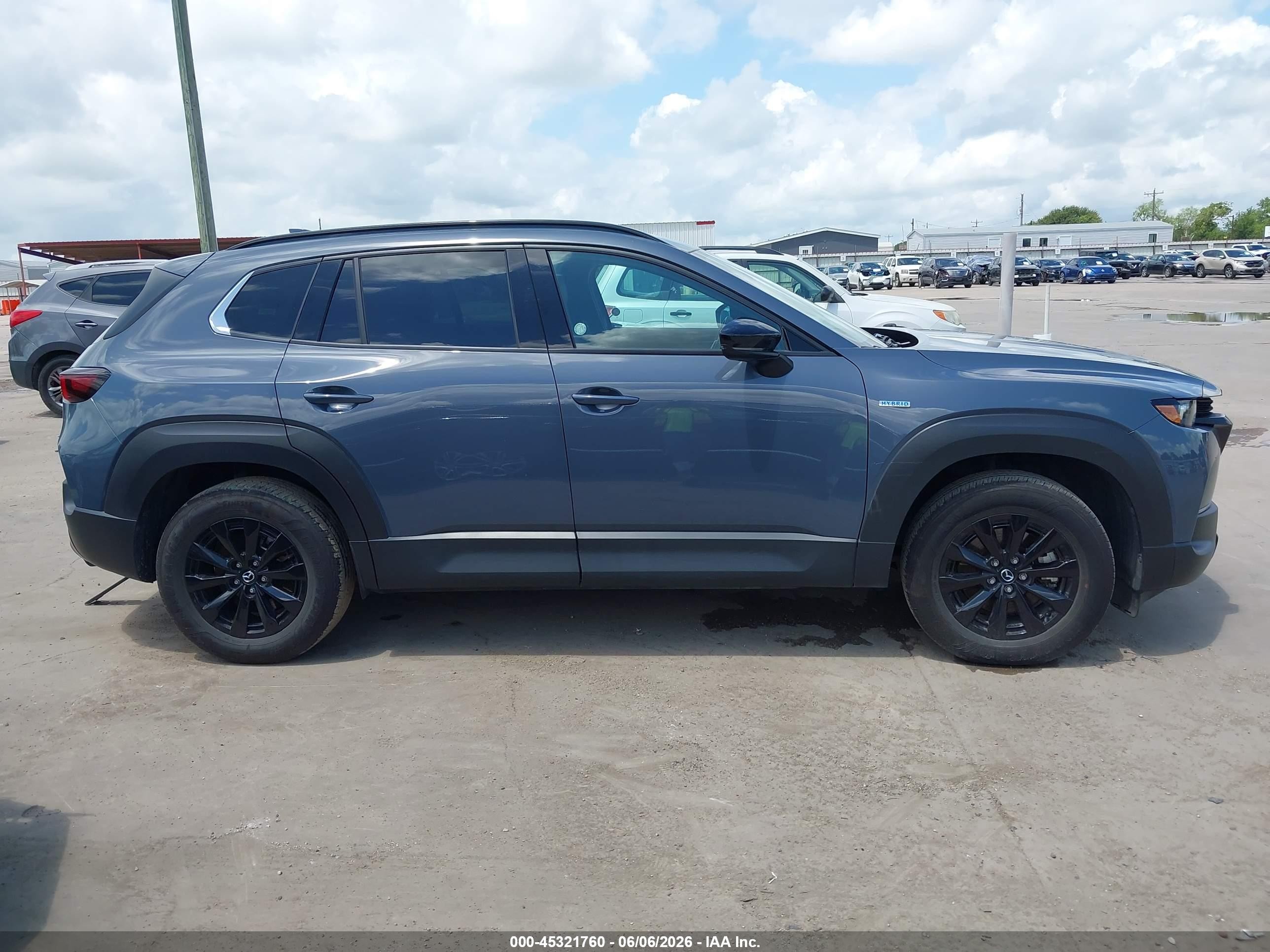 2025 Mazda Cx-50 Hybrid Premium Package Blue vin: 7MMVAADW0SN132723