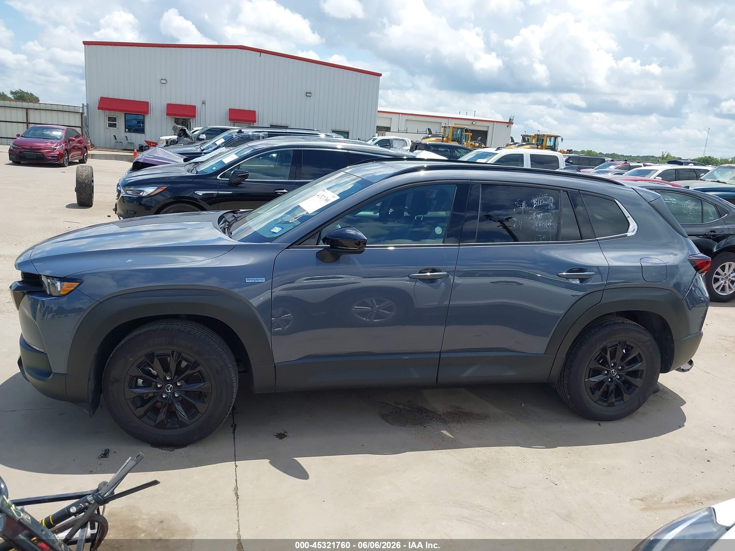 2025 Mazda Cx-50 Hybrid Premium Package Blue vin: 7MMVAADW0SN132723