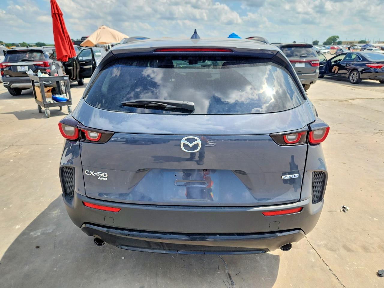 2025 Mazda Cx-50 Premium Серый vin: 7MMVAADW3SN123451