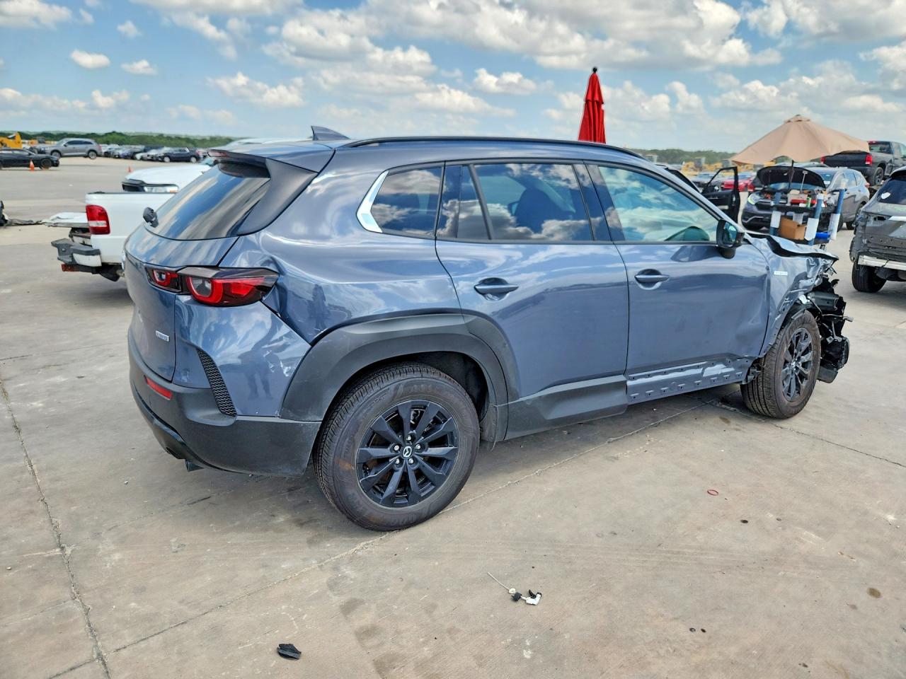 2025 Mazda Cx-50 Premium Серый vin: 7MMVAADW3SN123451