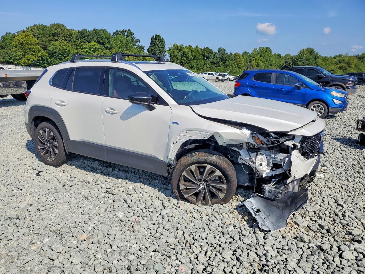 2025 Mazda Cx-50 Premium Plus Белый vin: 7MMVAAEW6SN118792