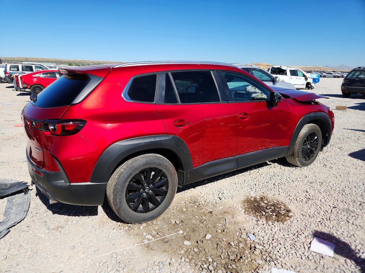 2025 Mazda Cx-50 Select Burgundy vin: 7MMVABAM4SN340466