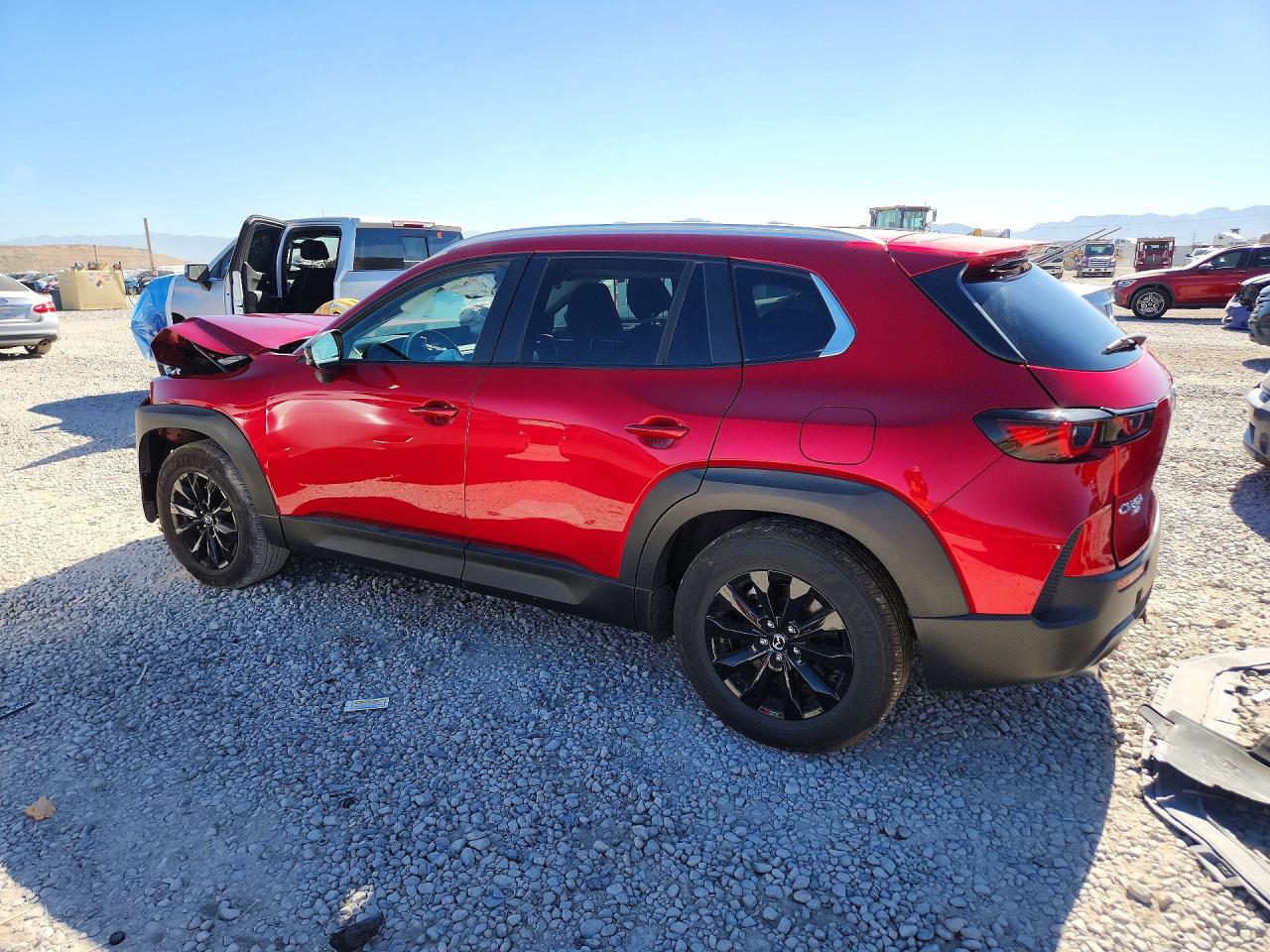 2025 Mazda Cx-50 Select Burgundy vin: 7MMVABAM4SN340466