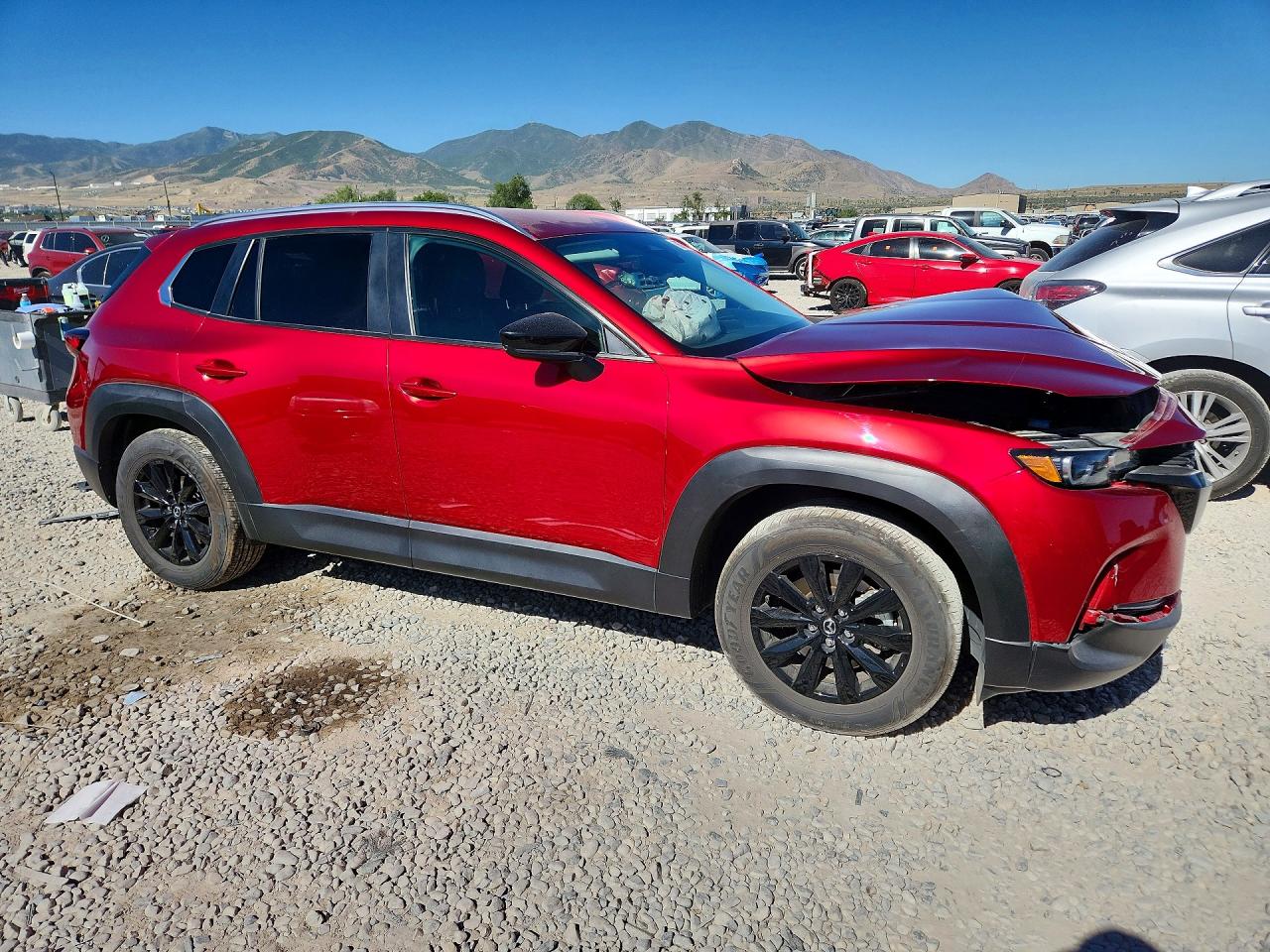 2025 Mazda Cx-50 Select Burgundy vin: 7MMVABAM4SN340466