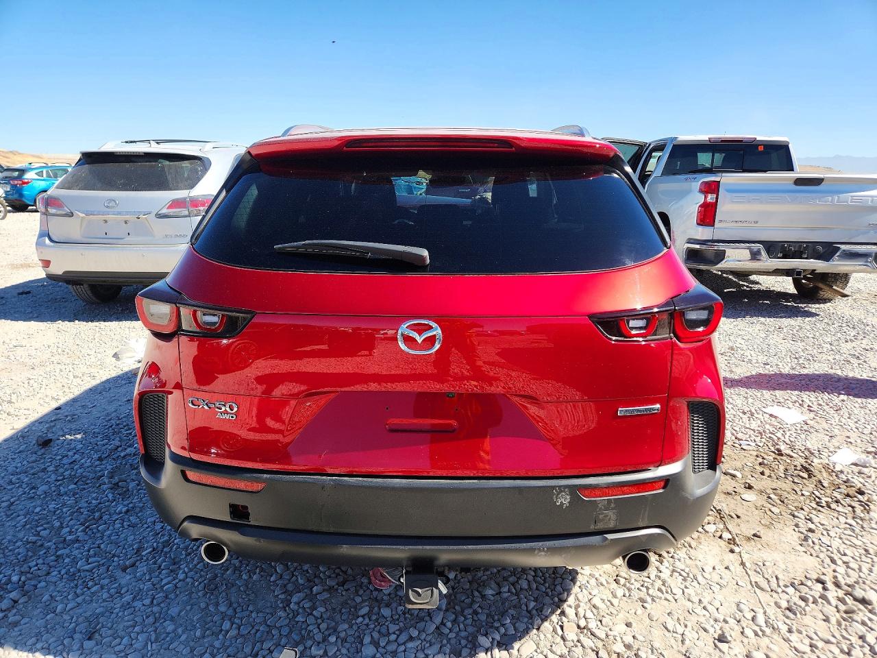 2025 Mazda Cx-50 Select Burgundy vin: 7MMVABAM4SN340466
