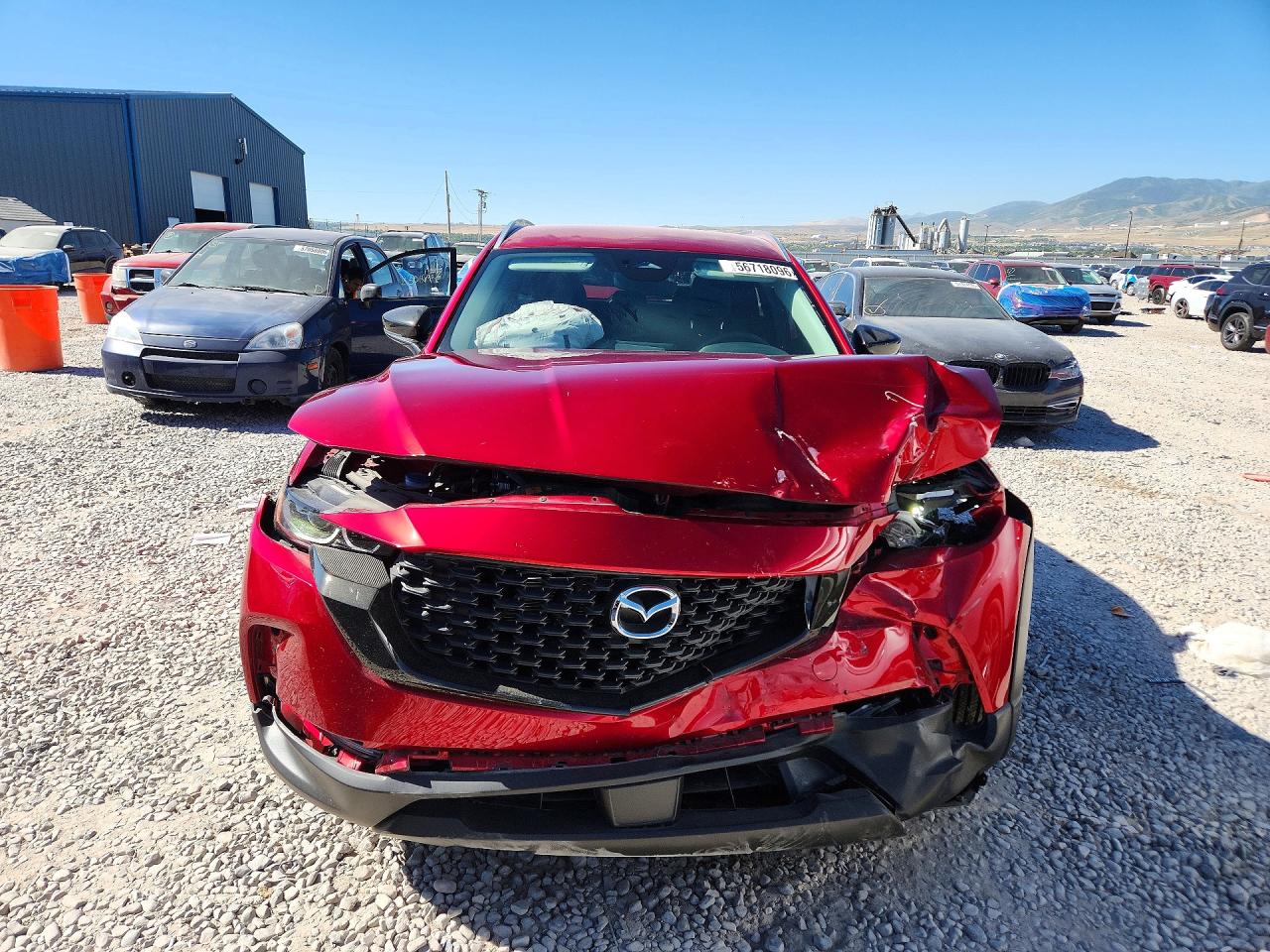 2025 Mazda Cx-50 Select Burgundy vin: 7MMVABAM4SN340466