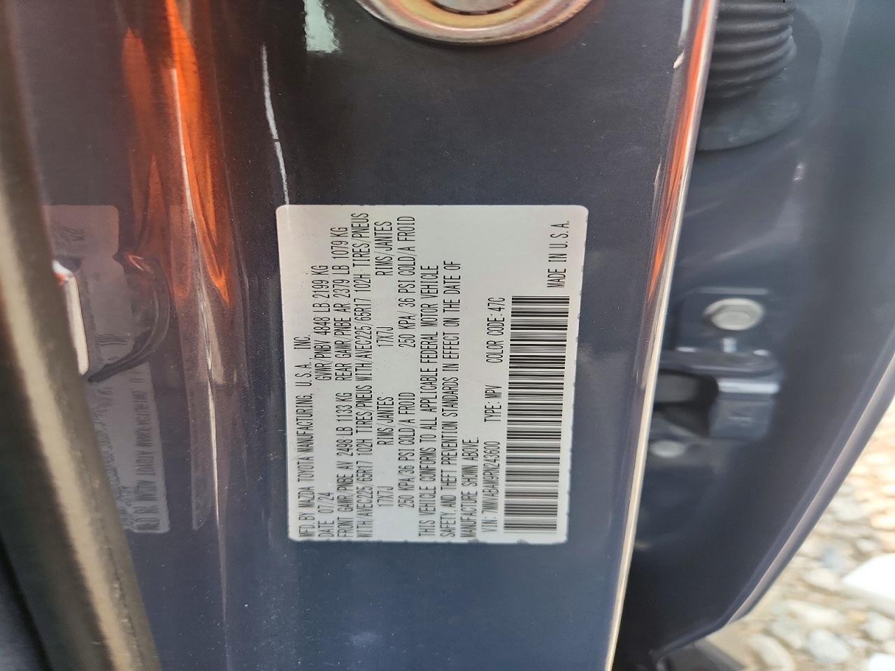 2024 Mazda Cx-50 Select Gray vin: 7MMVABAM9RN243600