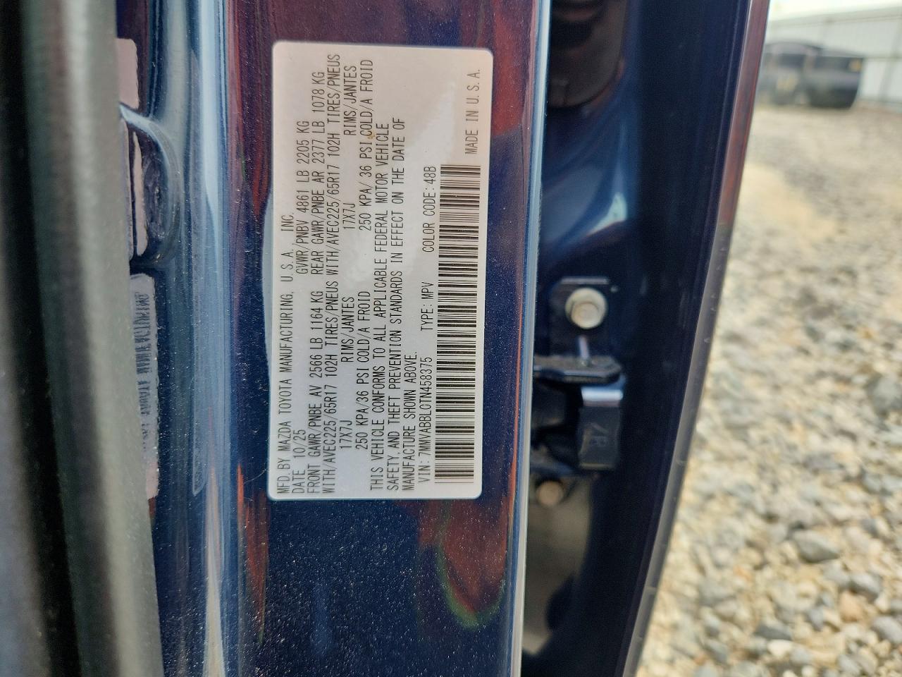 2026 Mazda Cx-50 Preferred Blue vin: 7MMVABBL0TN458375