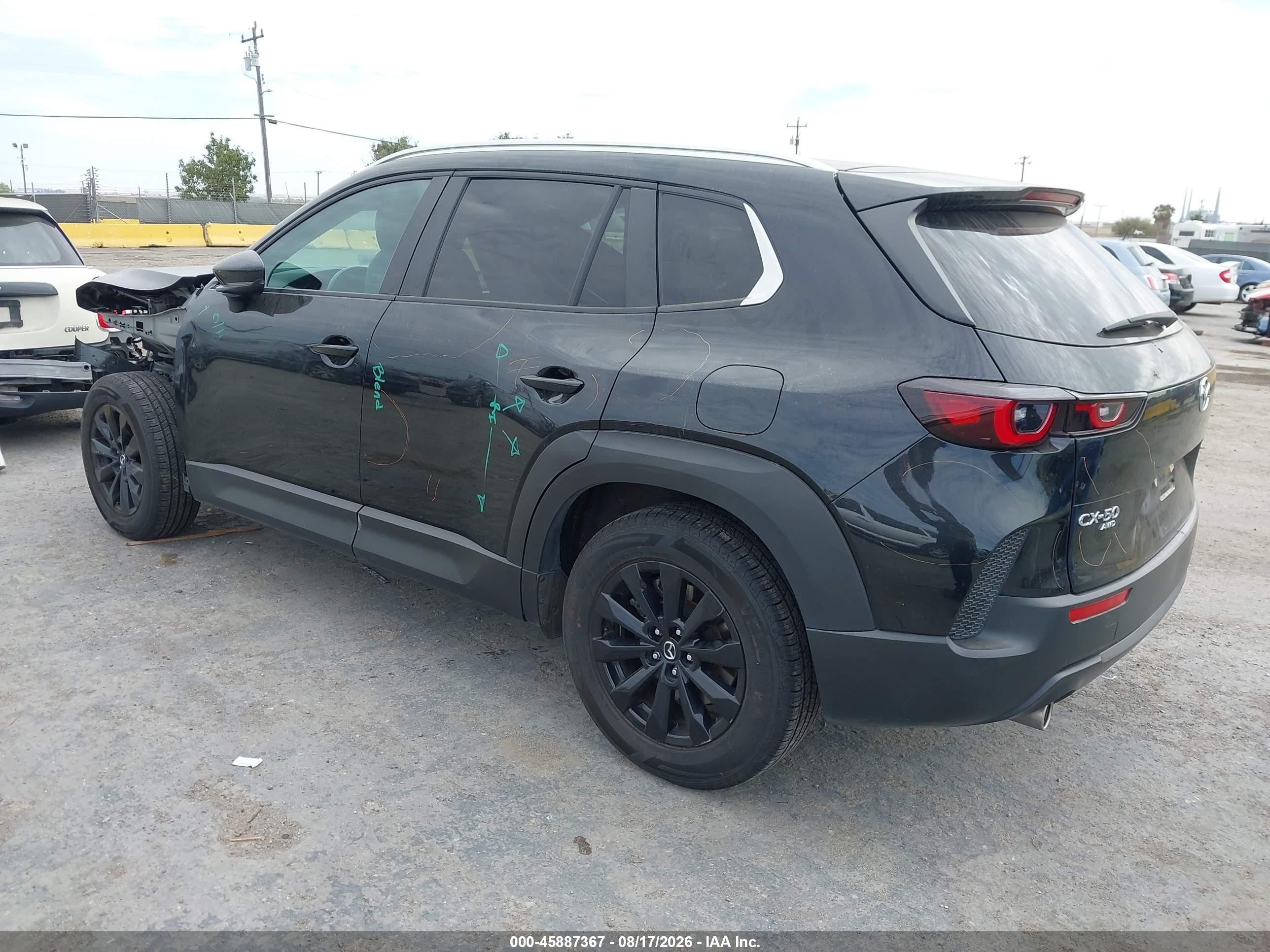 2024 Mazda Cx-50 2.5 S Preferred Black vin: 7MMVABBM9RN179296