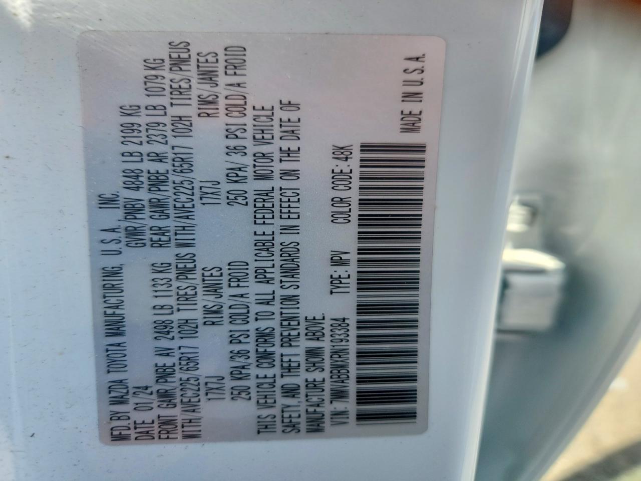2024 Mazda Cx-50 Preferred White vin: 7MMVABBMXRN193384