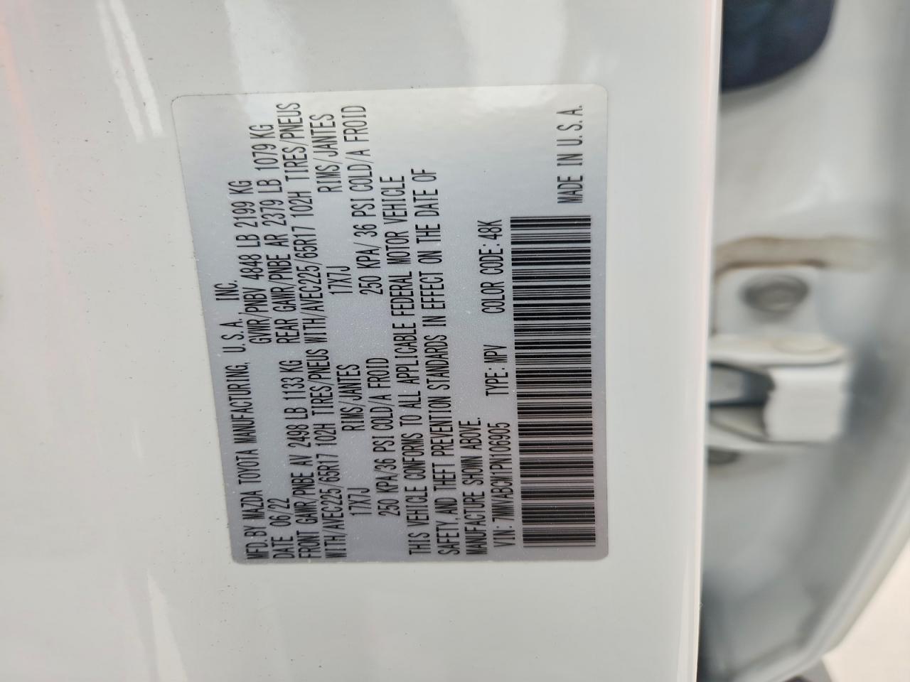 2023 Mazda Cx-50 Preferred Plus White vin: 7MMVABCM1PN106905