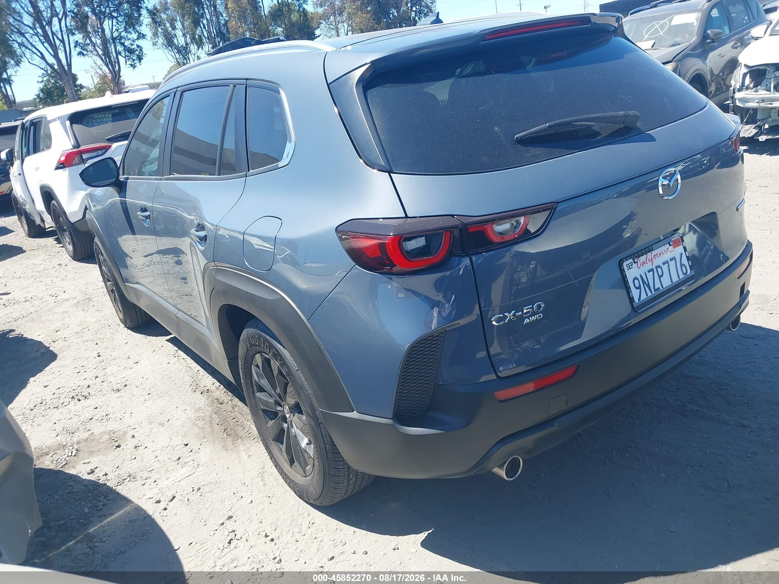 2024 Mazda Cx-50 2.5 S Premium Серый vin: 7MMVABDM0RN241522