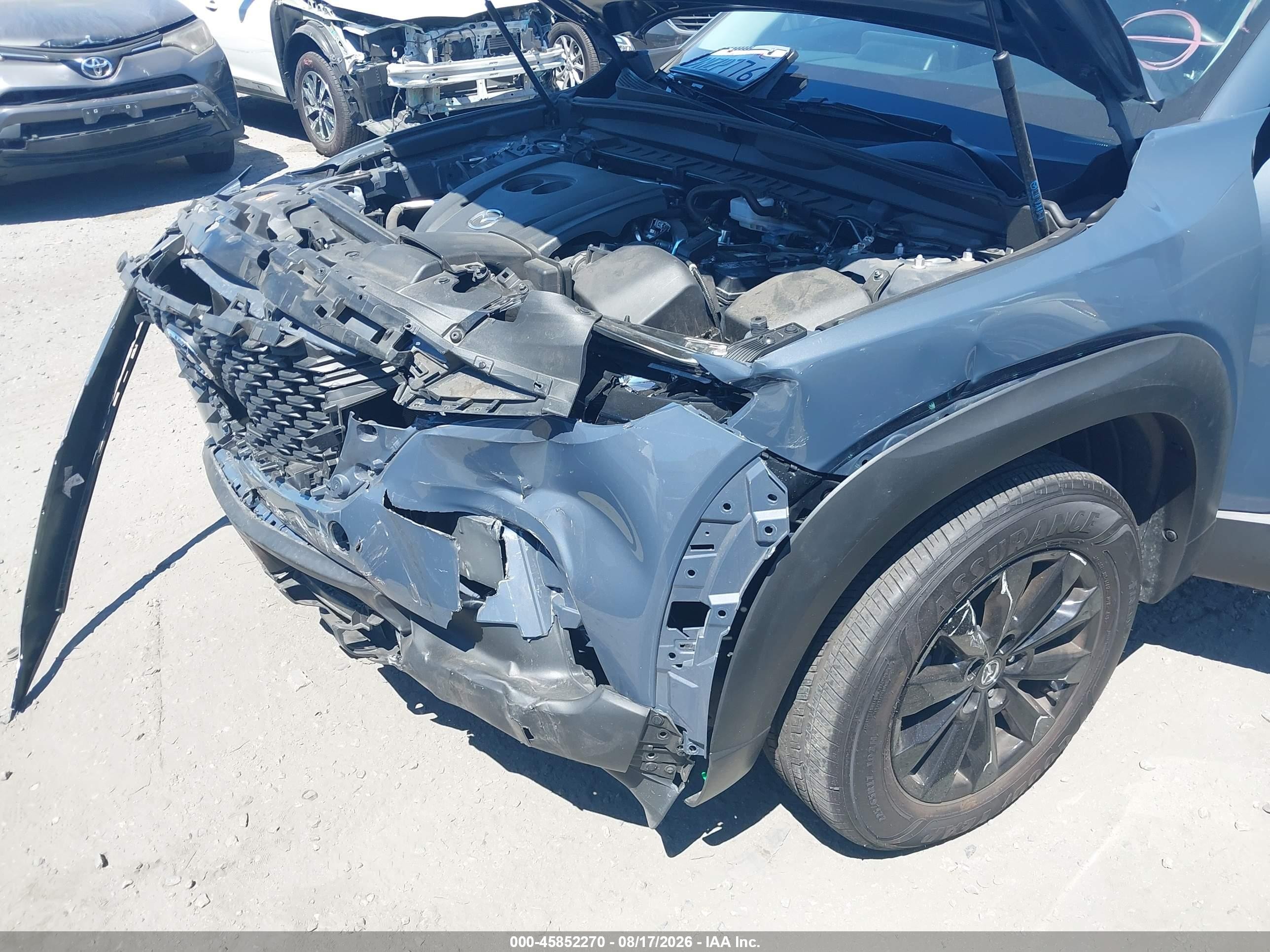2024 Mazda Cx-50 2.5 S Premium Серый vin: 7MMVABDM0RN241522