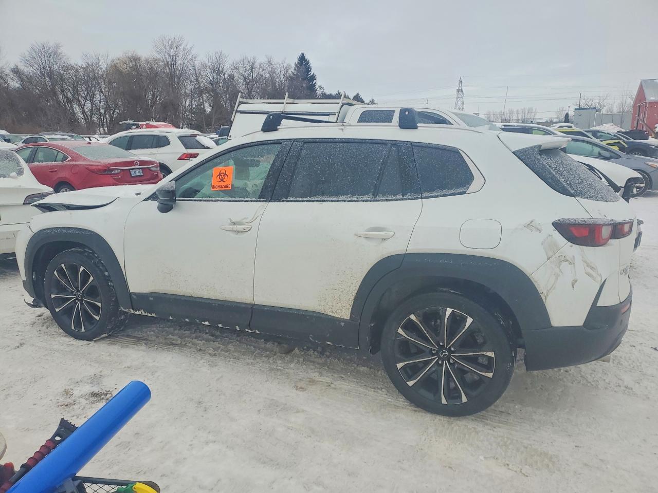 2024 Mazda Cx-50 Premium White vin: 7MMVABDMXRN215865