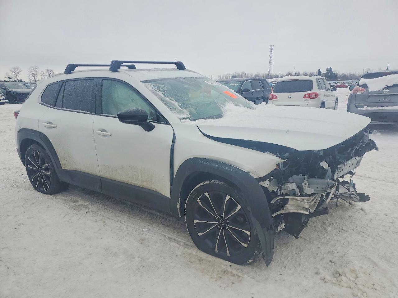 2024 Mazda Cx-50 Premium White vin: 7MMVABDMXRN215865