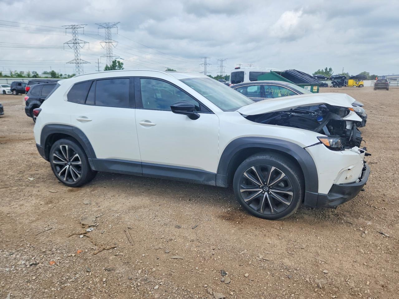 2023 Mazda Cx-50 Premium Plus White vin: 7MMVABEM0PN144719