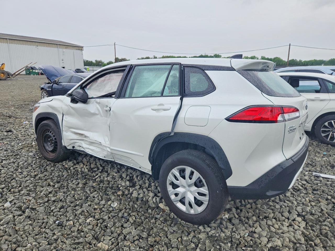 2024 Toyota Corolla Cross L White vin: 7MUAAABG2RV110694