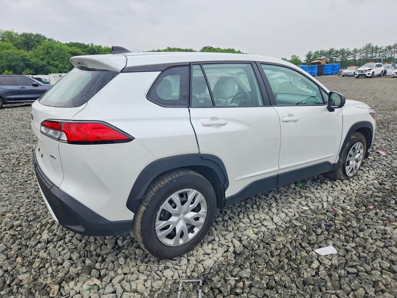 2024 Toyota Corolla Cross L White vin: 7MUAAABG2RV110694