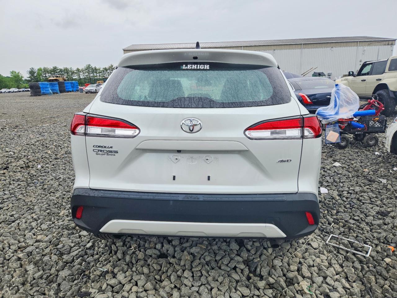 2024 Toyota Corolla Cross L White vin: 7MUAAABG2RV110694