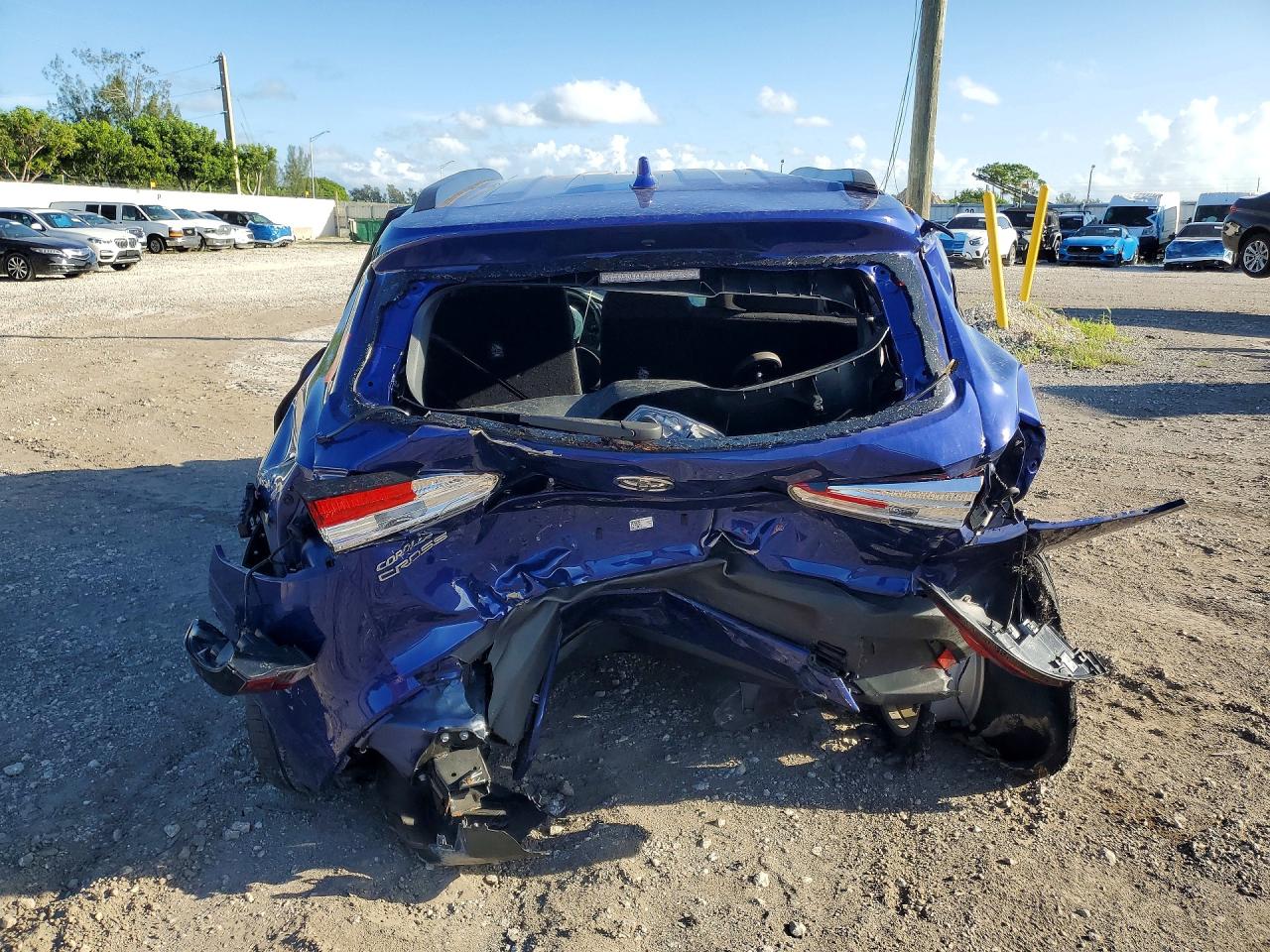 2023 Toyota Corolla Cross Le Blue vin: 7MUCAAAG3PV070505