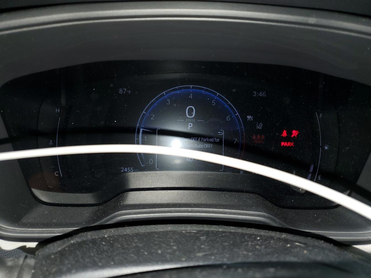 2026 Toyota Corolla Cross Le Белый vin: 7MUCAABG9TV180614 Damage: Warning Light - Air Bag, On, Unacceptable