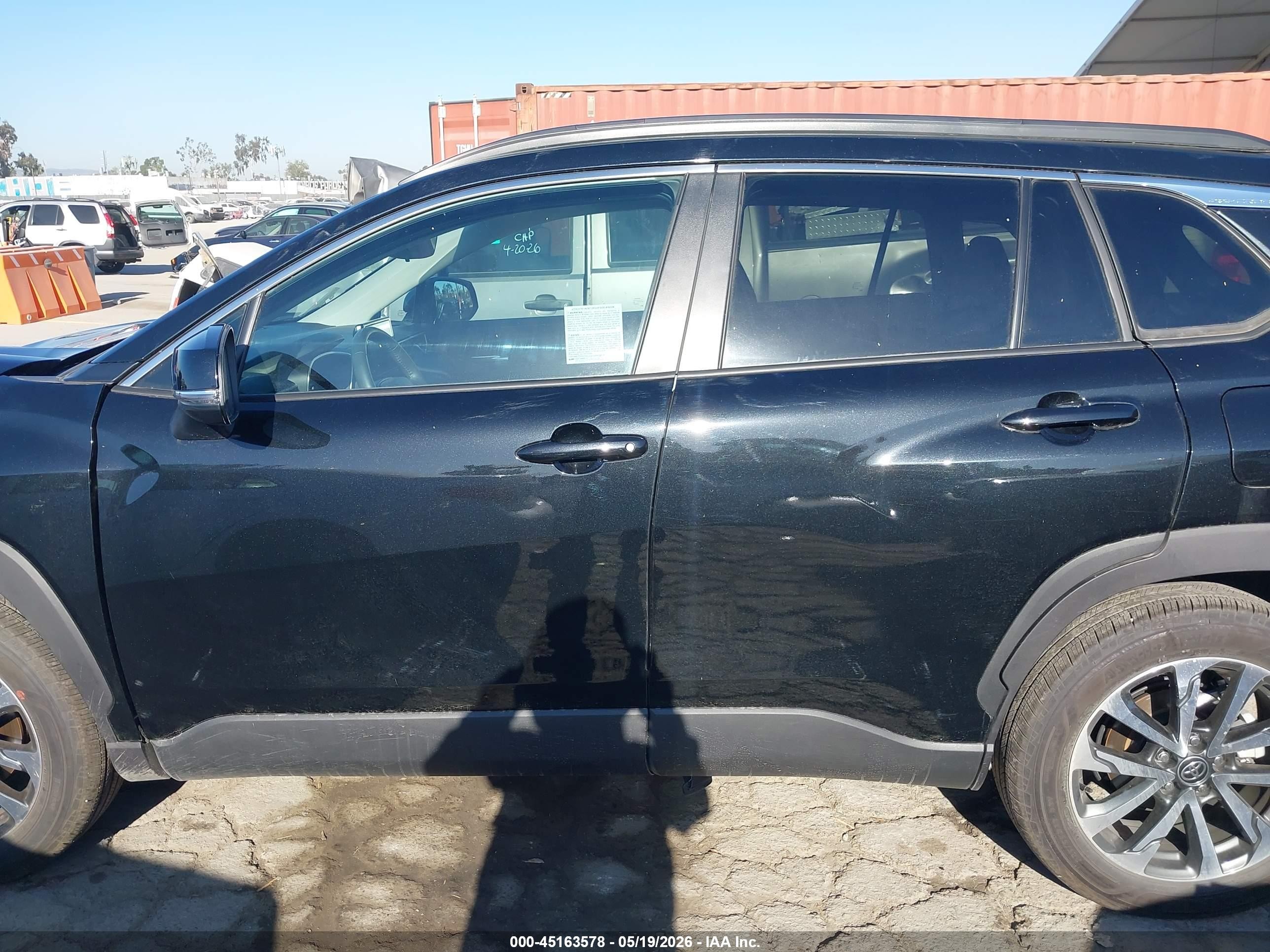 2025 Toyota Corolla Cross Xle Black vin: 7MUDAABG2SV145996