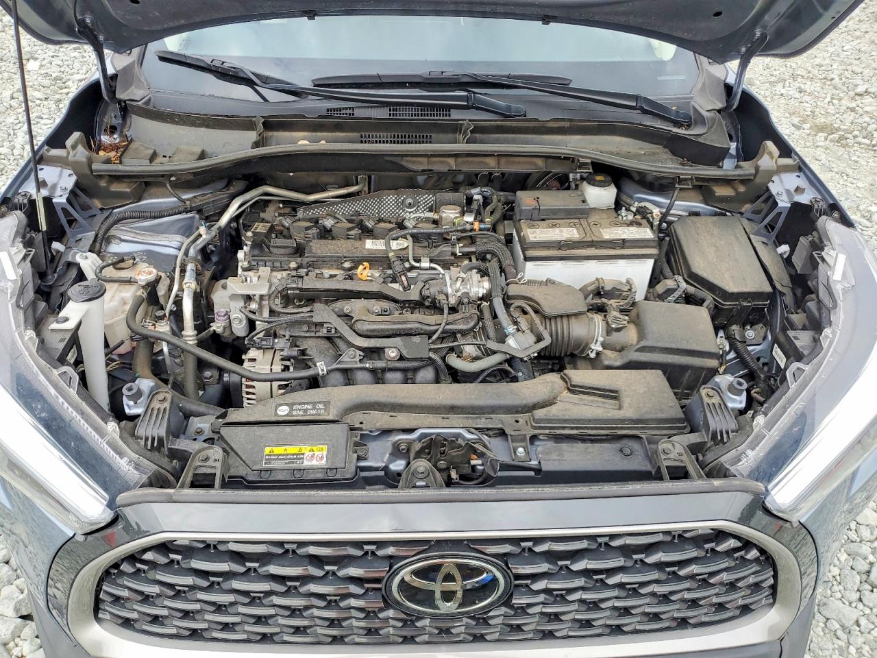 2023 Toyota Corolla Cross Xle Blue vin: 7MUDAABGXPV050660
