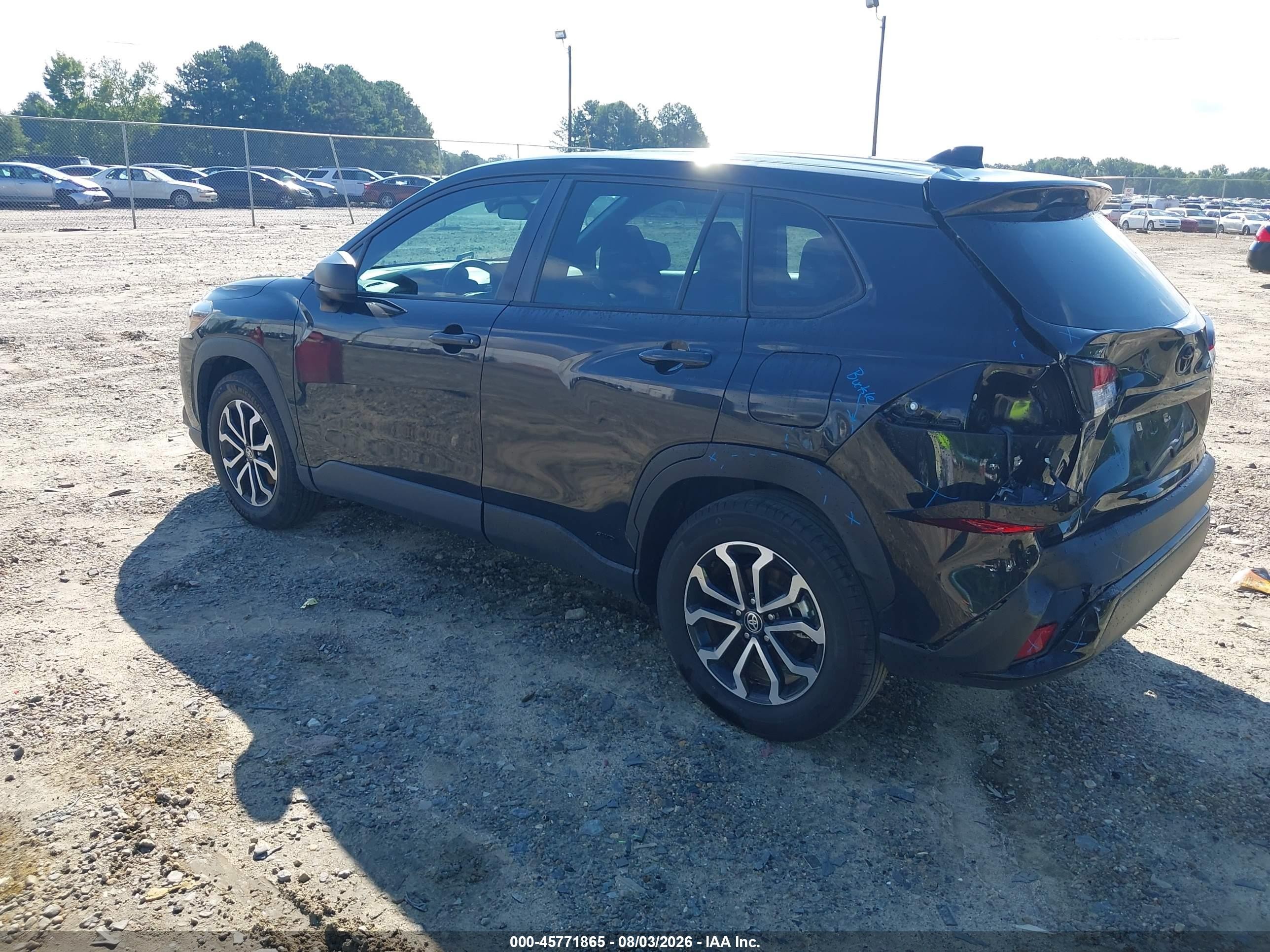 2023 Toyota Corolla Cross Hybrid S Black vin: 7MUFBABG0PV014790
