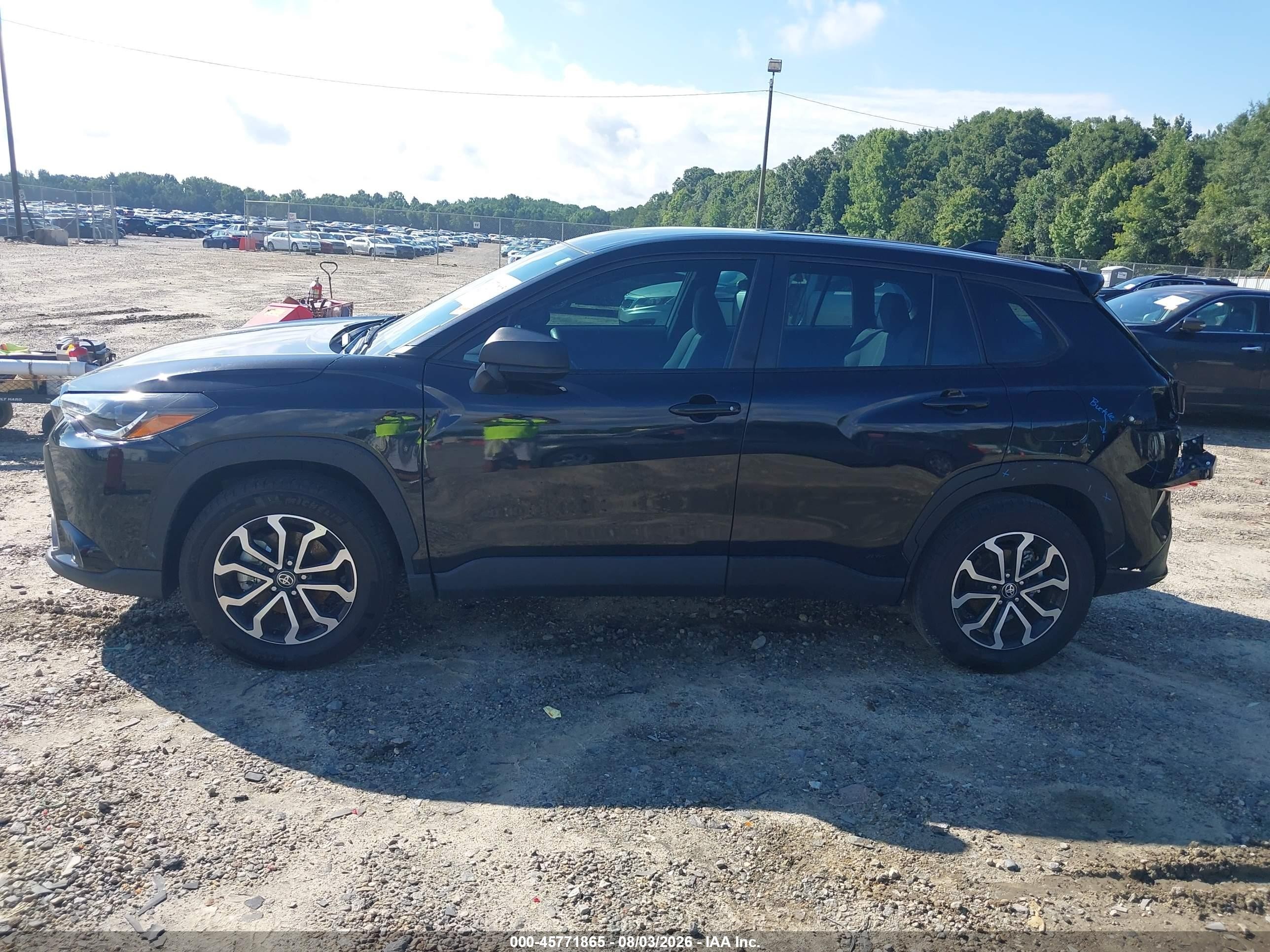 2023 Toyota Corolla Cross Hybrid S Black vin: 7MUFBABG0PV014790