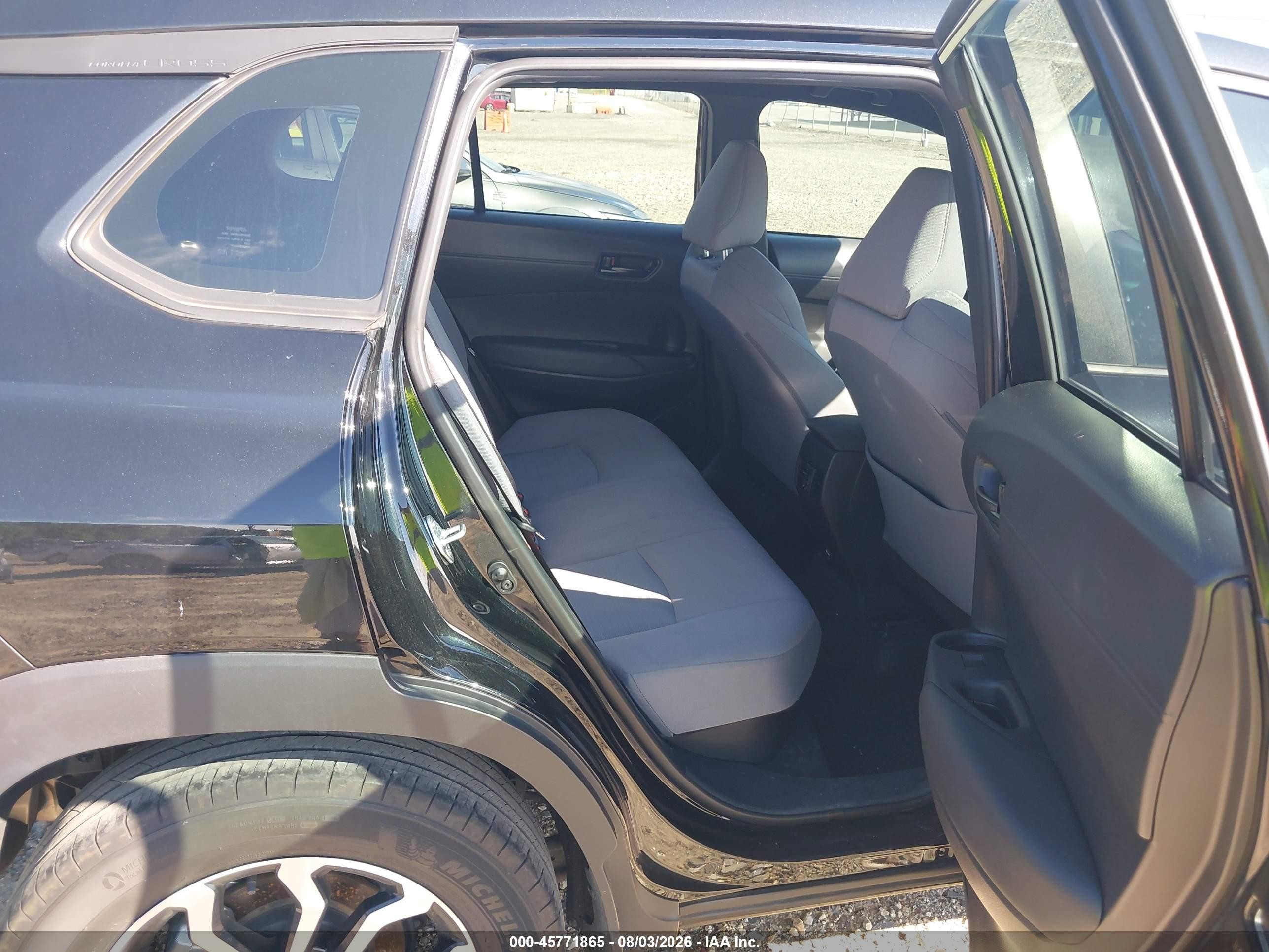 2023 Toyota Corolla Cross Hybrid S Black vin: 7MUFBABG0PV014790