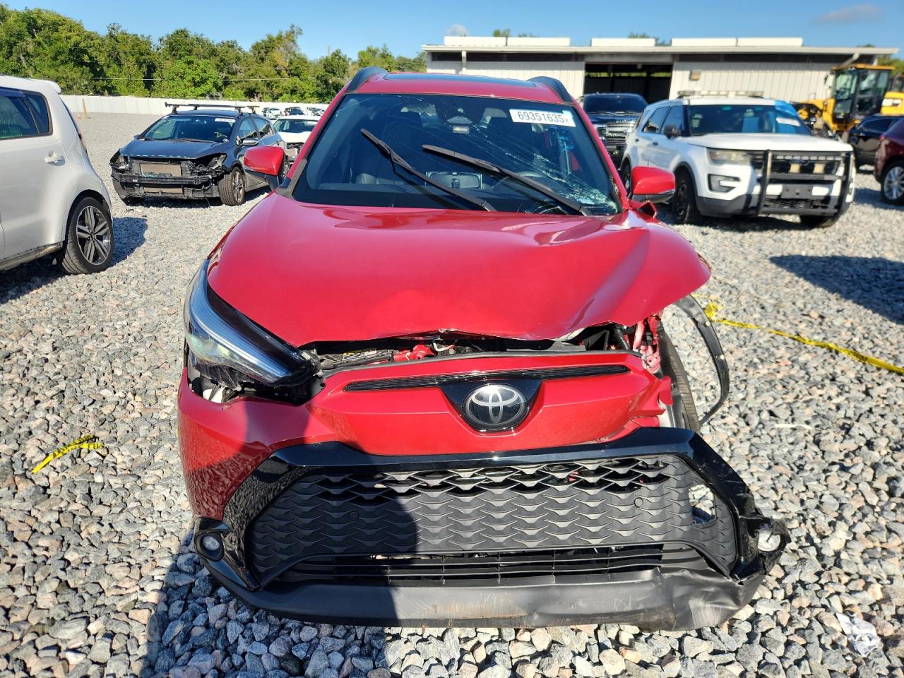 2024 Toyota Corolla Cross Hybrid Xse Red vin: 7MUFBABG4RV019431