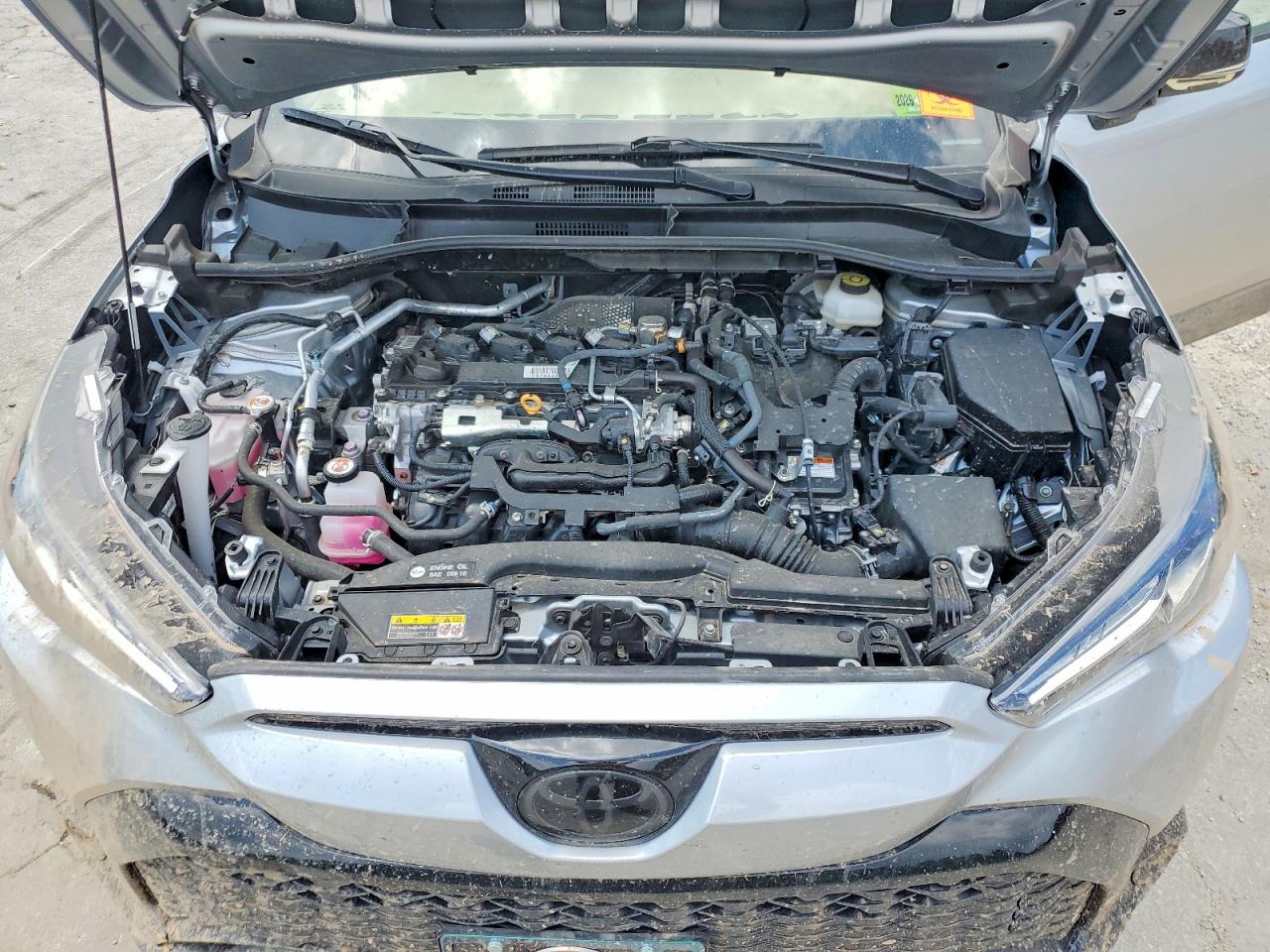 2024 Toyota Corolla Cross Hybrid Se Silver vin: 7MUFBABG7RV050348