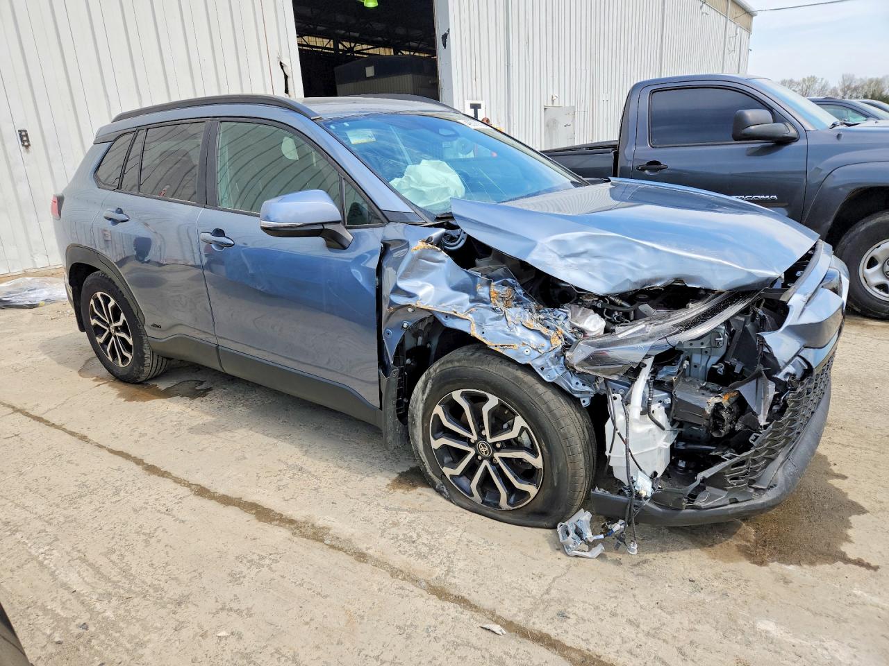 2023 Toyota Corolla Cross Hybrid Se Blue vin: 7MUFBABG9PV011841