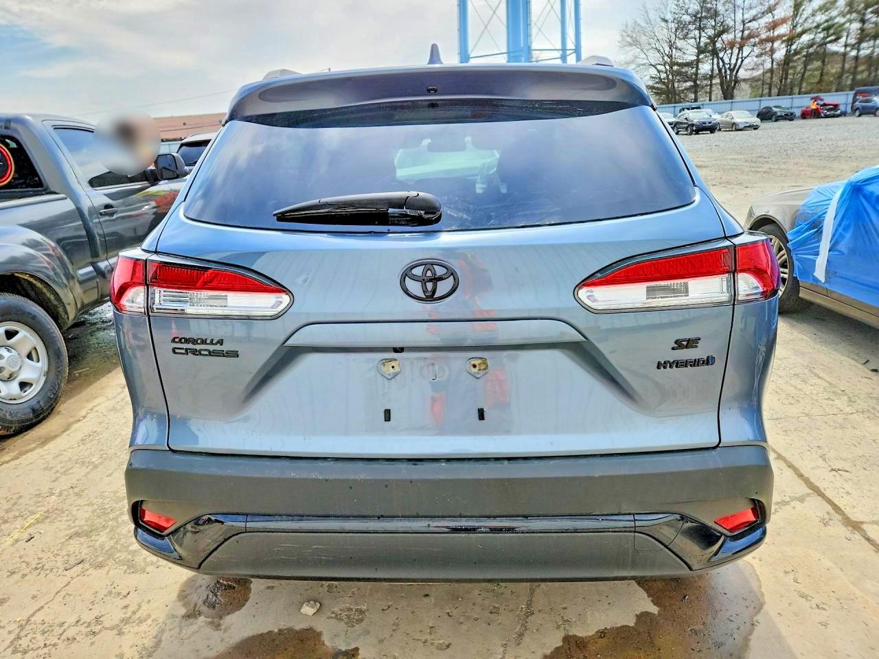 2023 Toyota Corolla Cross Hybrid Se Blue vin: 7MUFBABG9PV011841