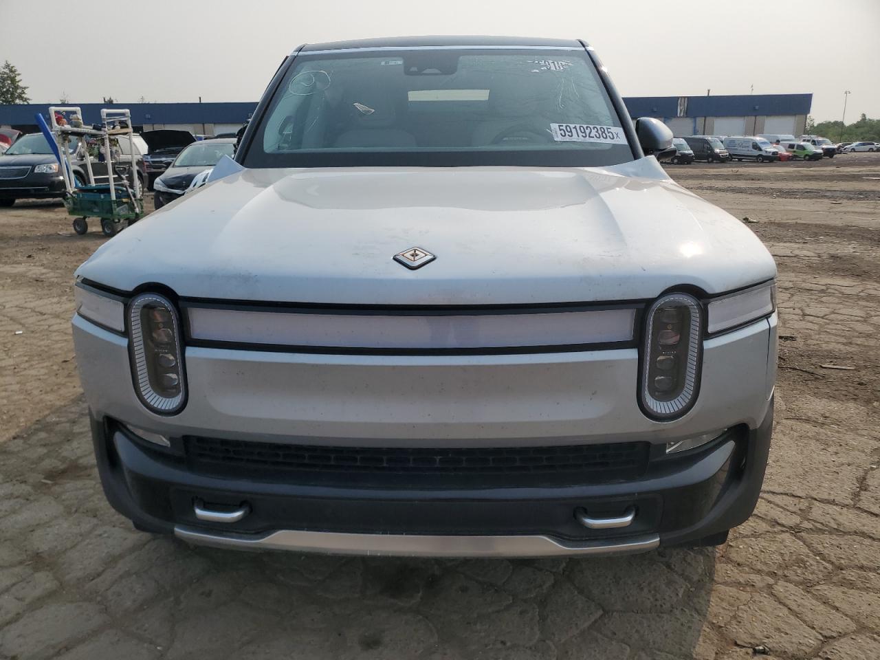 2023 Rivian R1s Adventure Silver vin: 7PDSGABA2PN006517