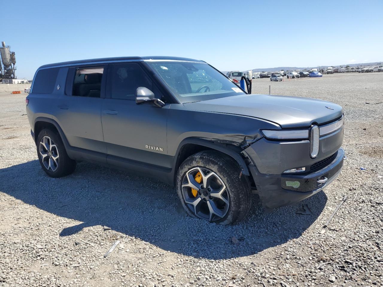 2022 Rivian R1s Launch Edition   Gray vin: 7PDSGABLXNN002648