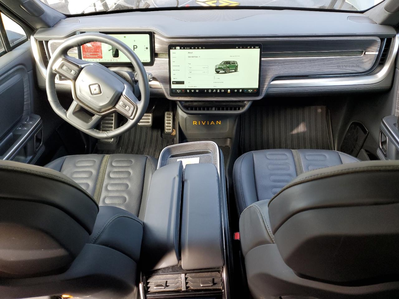 2023 Rivian R1s Launch Edition Green vin: 7PDSGABLXPN020988